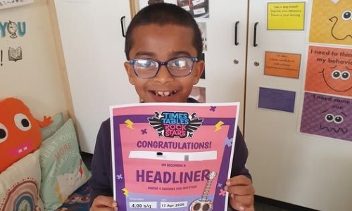 News » Year 2 Times Tables Superstars!
